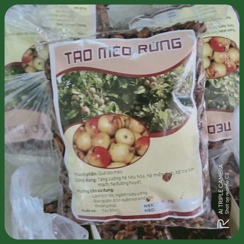 Táo mèo rừng khô Tây Bắc loại 1 1Kg