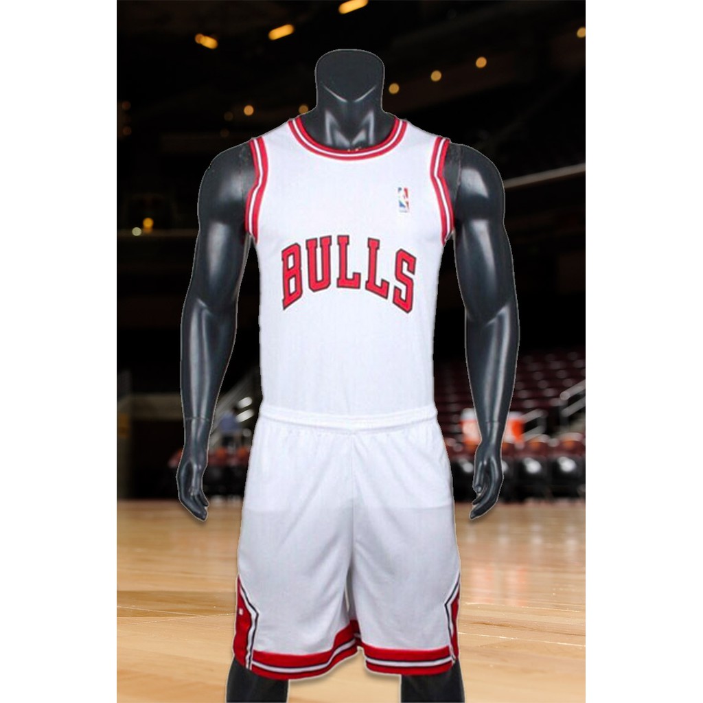 Bộ đồ quần áo bóng rổ Chicago Bulls đen, trắng, đỏ CP Sports nam nữ vải thun mè mát, thấm hút mồ hôi tốt