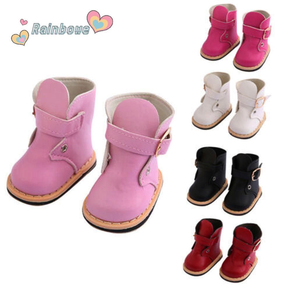 Đôi giày da PU nhiều màu cho búp bê 18 inch