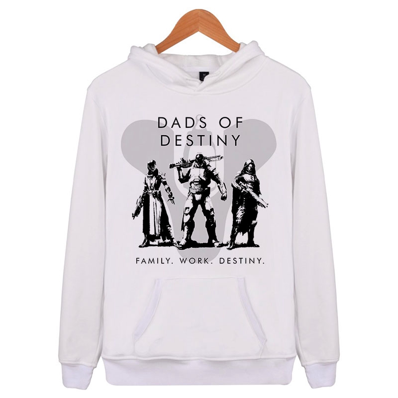 Áo Hoodie Nam Tay Dài In Chữ Dads Of Destiny Mới 2018