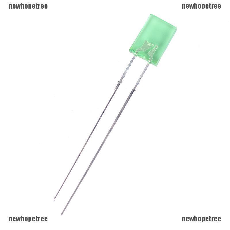 Set 100 đèn led đi ốt hình vuông chữ nhật nhiều màu chất lượng cao