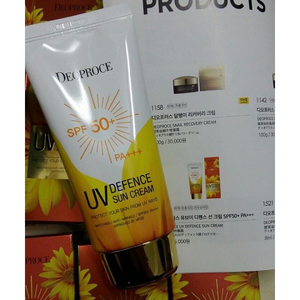 Kem chống nắng Deoproce UV SPF 50+ 70g