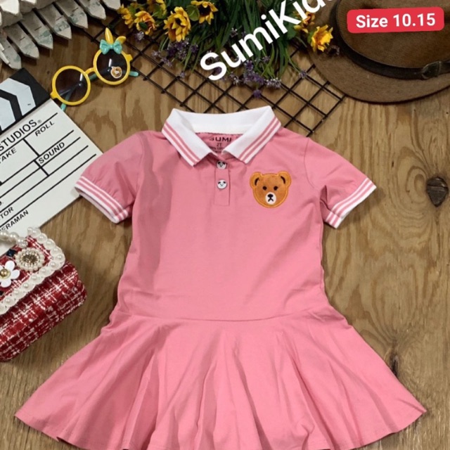 Đầm thun cotton cho bé yêu