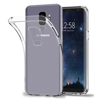 Ốp điện thoại gel TPU mềm trong suốt siêu mỏng dành cho Samsung J8 A8 A9 2018 2019 M01 Core M11 M21 A51 A61 A71 A81 A91