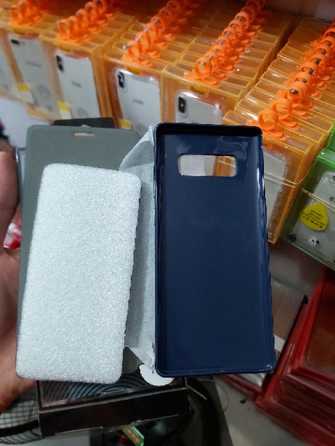 Bao da Samsung Galaxy note 8 chính hãng FIBCOLOR X-Level PIPILU HongKong