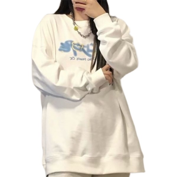 NRVP Áo Hoodie Dáng Rộng Thời Trang Hàn Quốc 2022 Dành Cho Nữ