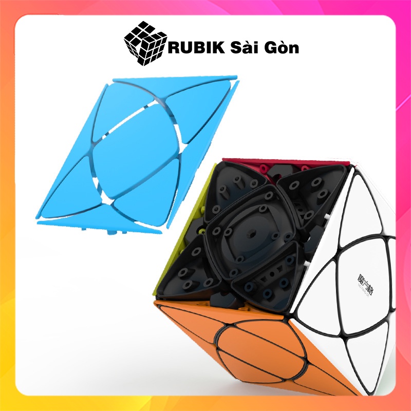 Rubik Biến Thể Super Ivy Nâng Cấp Stickerless Rubic Qiyi Sáng Tạo Đẹp Xoay Trơn Tốc Độ Giá Tốt Nhất