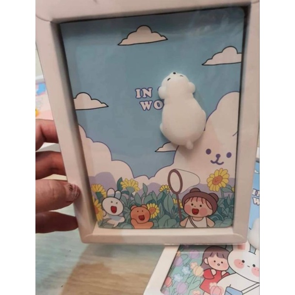 Sổ Squishy có hộp và thay giấy được (shop xin phép giao mẫu ngẫu nhiên)