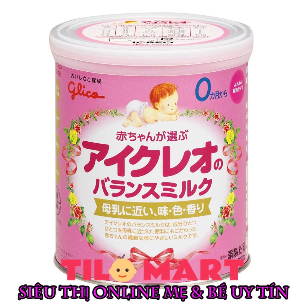 Sữa bột Glico Icreo số 0 127g/320g/800g (Nội địa Nhật)