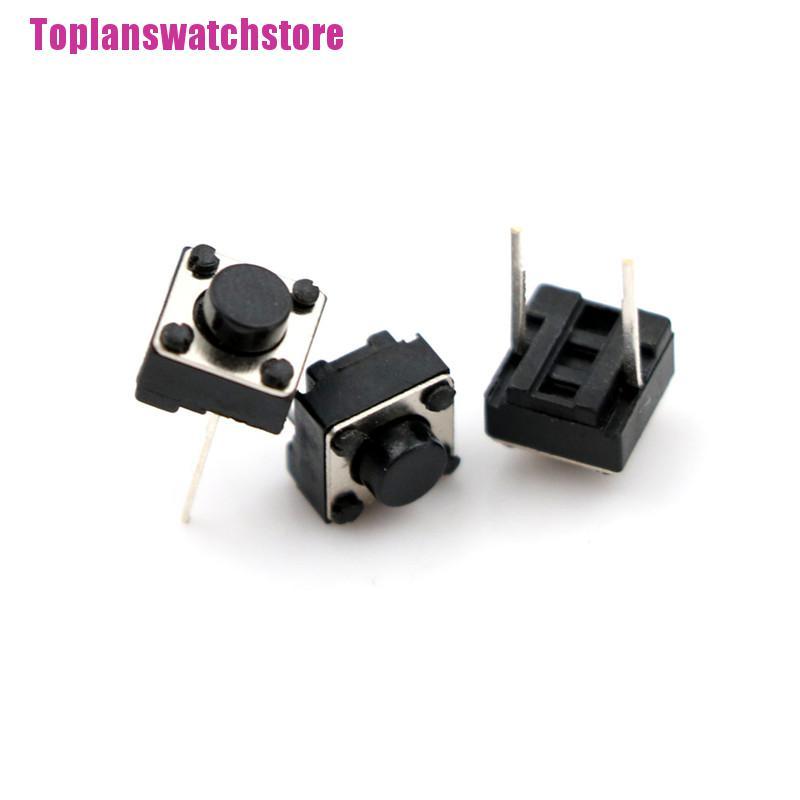 [Toplans] Set 20 Nút Nhấn Bật Tắt Tạm Thời 2 Pin DIP 6X6X