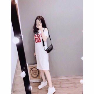 Đầm in hở vai đẹp xinh