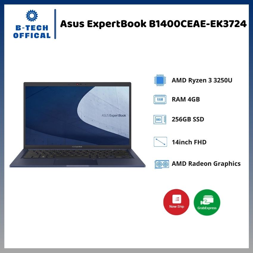 Laptop Asus ExpertBook L1400CDAEK0490T Hàng chính hãng bảo hành 24 tháng