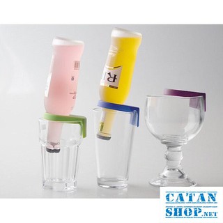 Combo 10 Nút kẹp gài bia úp ngược {giao màu ngẫu nhiên} GD261-Nutupnguoc-10