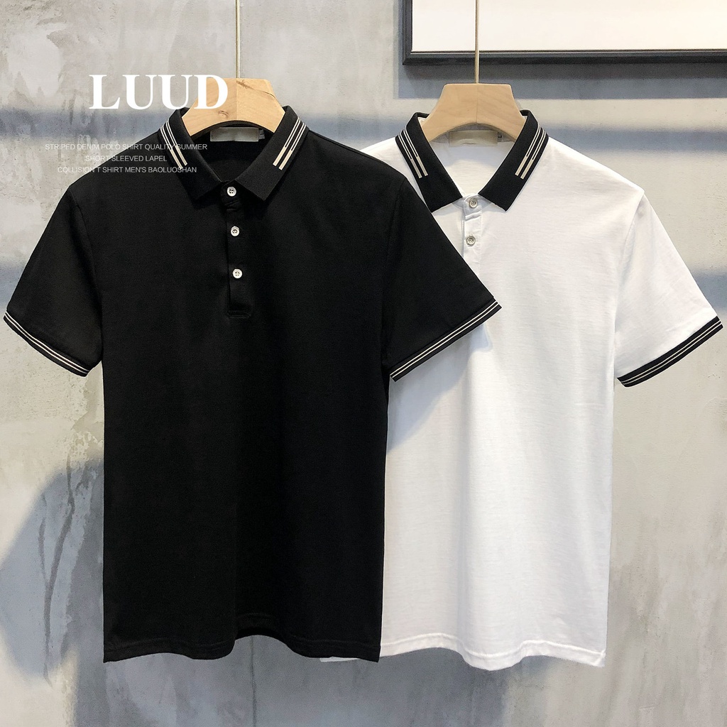 ÁO POLO NAM CHẤT LIỆU COTTON 100% - ÁO THUN CỔ BẺ - KIỂU DÁNG TRẺ TRUNG NĂNG ĐỘNG - FROM HÀN QUỐC DỄ PHỐI ĐỒ *