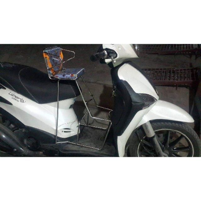 Ghế ngồi xe máy cho bé xe Liberty - Grande có dựa vòng