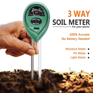 Máy đo, dụng cụ đo độ PH đất 3 trong 1 (PH, Độ ẩm, Ánh sáng)