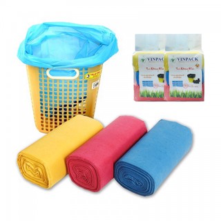 Túi đựng rác dạng cuộn Ecook 1kg ( nhiều size, nhiều màu )