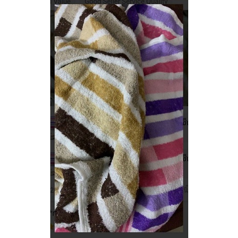 Khăn tắm Thái Lan chính hãng Frolina 38*76cm Stripe6004 - Mẫu Halido