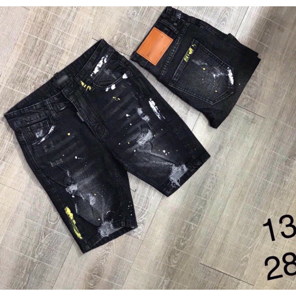 Quần Short Jean Nam Chất Bò Co Dãn Nhiều Mẫu hot ms1303