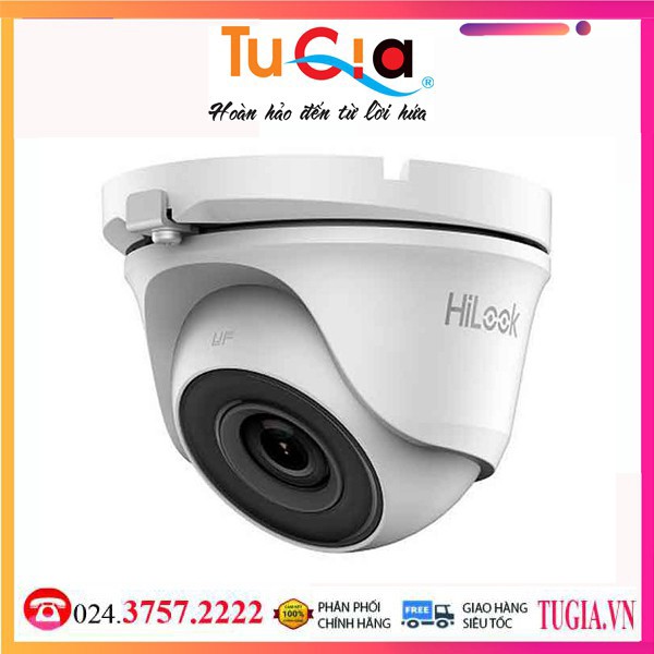Camera giám sát HiLook bán cầu THCT140,4MP/IR20M,2Y WTY_THCT140 Hàng chính hãng