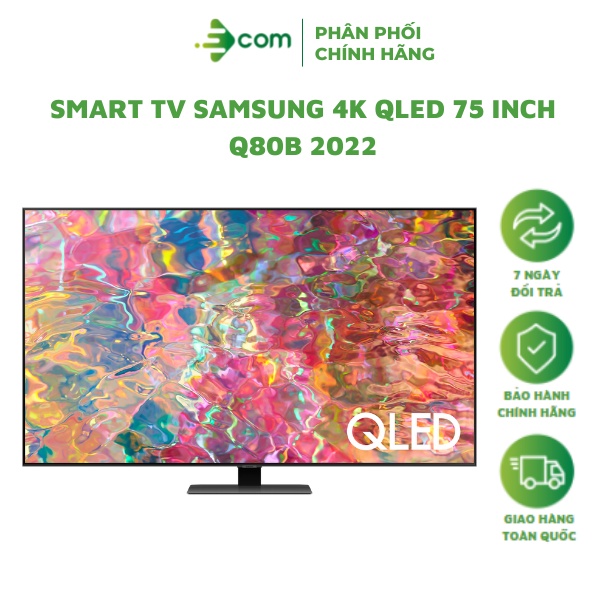 QA75Q80B - Smart Tivi QLED 4K 75 inch Samsung QA75Q80BAKXXV Năm 2022