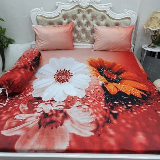 BỘ DRAP THUN LẠNH Ý 5D THÁI LAN CAO CẤP