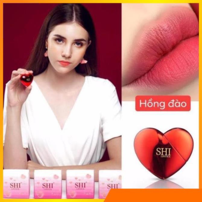 Son trái tim SHI (Hàng Mới Về) Son Môi Dưỡng Ẩm Chống Nước Lâu Trôi Tiện Dụng Chất Lượng Cao V V V . | BigBuy360 - bigbuy360.vn