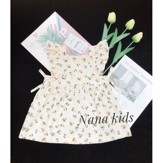 Váy thô hoa nhí Zara bé gái