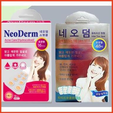 NEODERM MIẾNG DÁN LỘT MỤ.N NEODERM THIN ULTRA – NEODERM  - HÀN QUỐC Hộp 16/48/55 Miếng