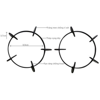 kiềng tròn bếp gas 2 chiếc