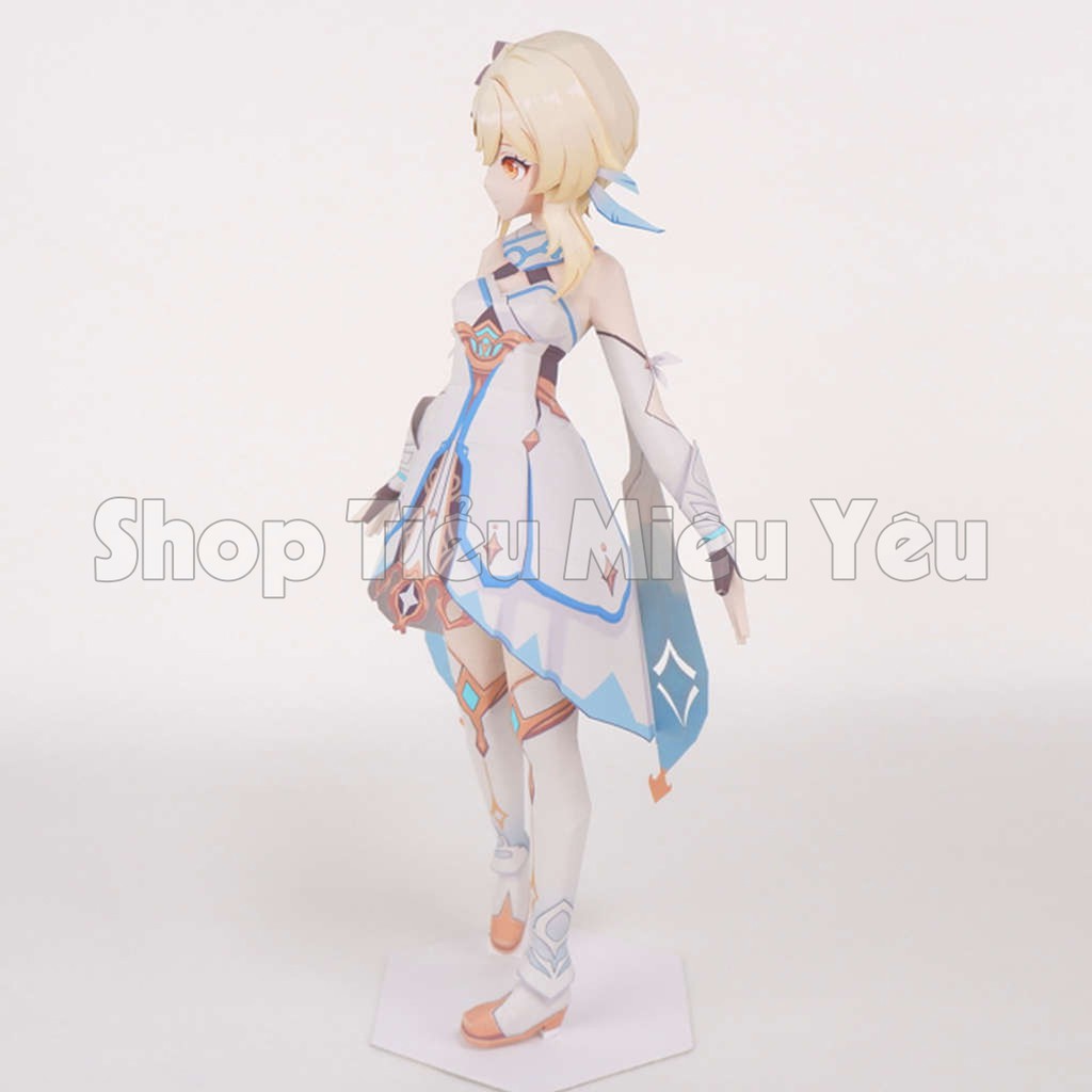 [CÓ CLIP] Mô Hình DIY Lumine – Genshin Impact KIT Papercraft Figure Cao Cấp