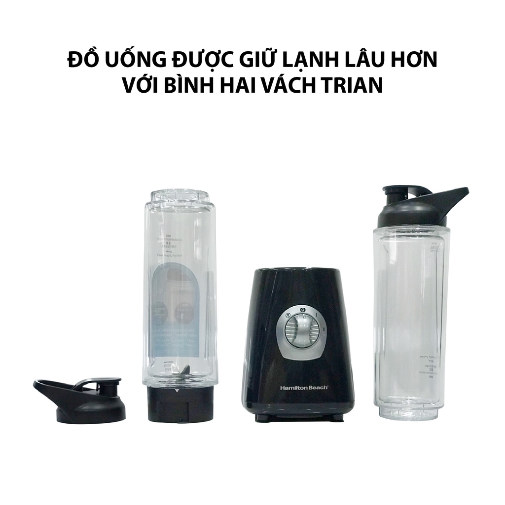Máy xay sinh tố cầm tay Hamilton beach - 51241-sau