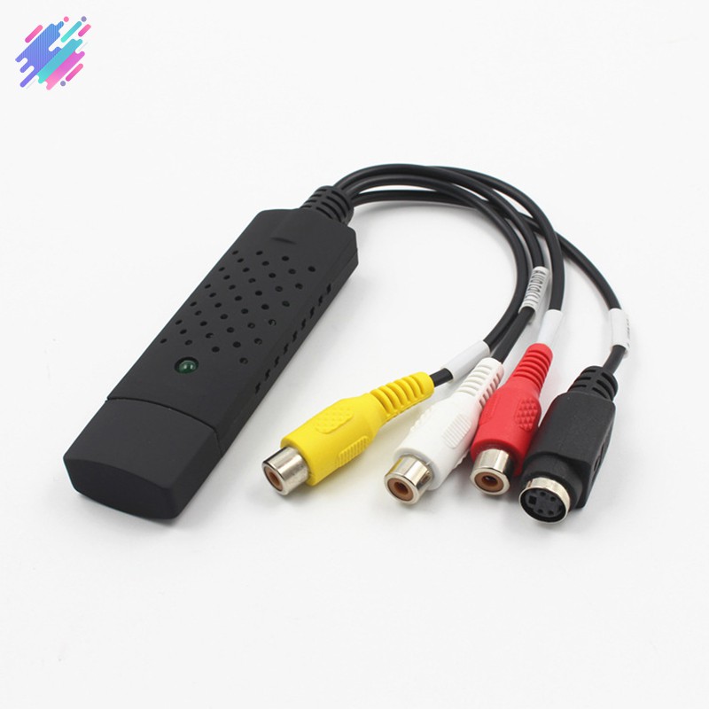 Dây cáp cổng USB 2.0 sang Video Audio AV TV Card