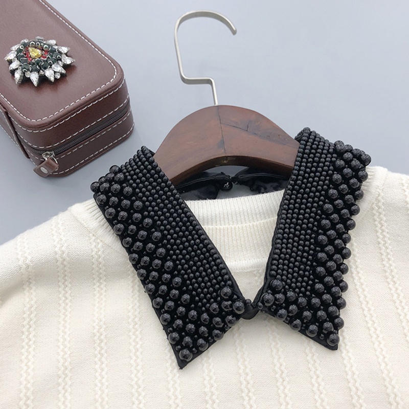 Vòng Cổ Choker Nhiều Lớp Đính Ngọc Trai Nhân Tạo Handmade Sang Trọng Dành Cho Nữ