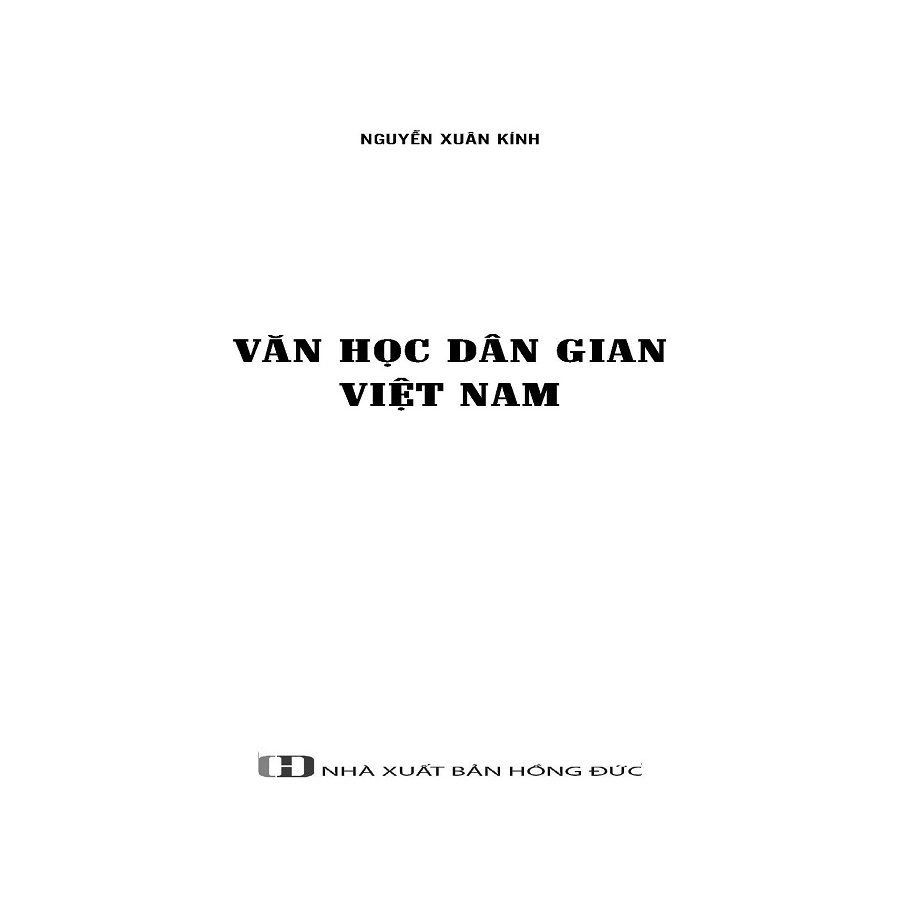 Sách - Văn Học Dân Gian Việt Nam (Bìa cứng)