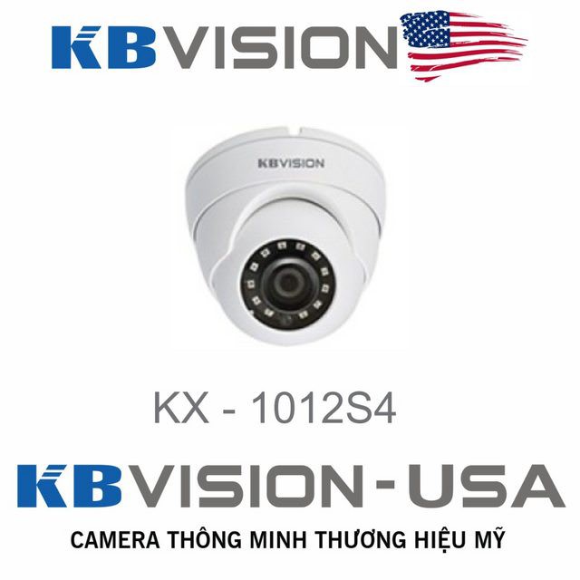 Camera Dome HDCVI hồng ngoại 1.0 Megapixel KBVISION KX-1012S4