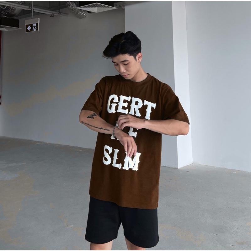 Áo Thun GERT AF SLM in nổi - chất liệu 100% Thun Cotton vải 250gsm-Solomon