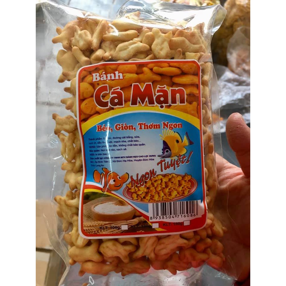 Túi bánh cá mặn 100g