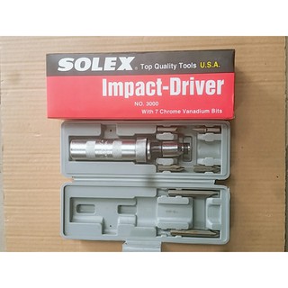Bộ vít đóng đảo chiều 7 chi tiết solex n0.3000