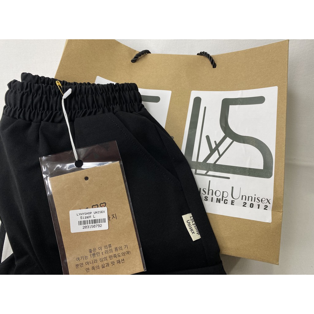 Quần short nam nữ Lylyshop chất umi cotton mịn lì kiểu quần đùi ống rộng unisex phối túi phong cách cá tính có size M,L | BigBuy360 - bigbuy360.vn