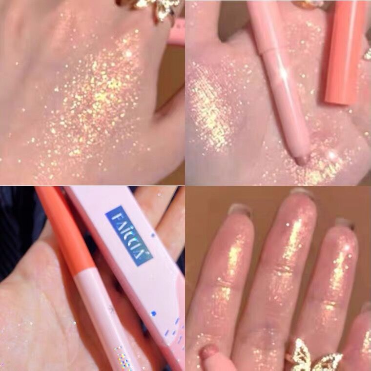 Bút chì kẻ nhũ vẽ bọng mắt  lấp lánh bám màu lâu trôi sắc nét