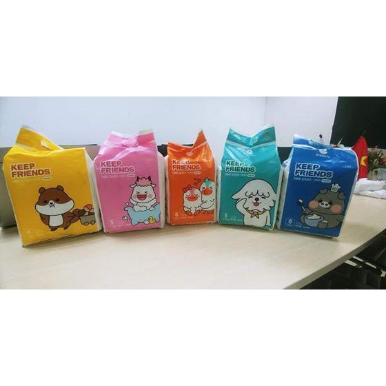 Bỉm Enblanc KEEP FRIEND nội địa Hàn quốc. tã dán S40,M32,L28,XL24