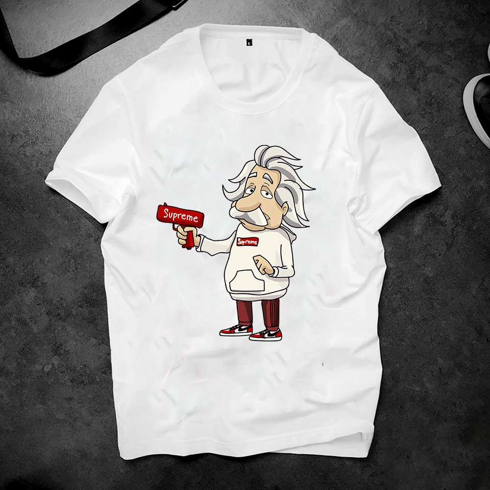 Áo thun unisex in supre độc lạ chất vải dày mịn 2019ts607