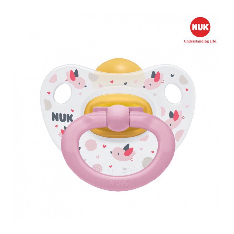 Bộ 2 Ty Giả Nuk Cao Su Happy Kids Classic Chính Hãng Nhập Khẩu Đức