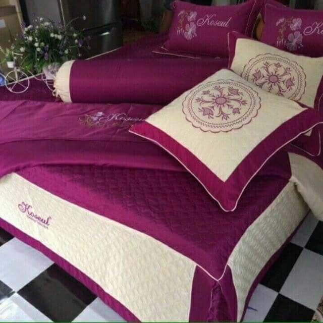 Bộ satin 7 món