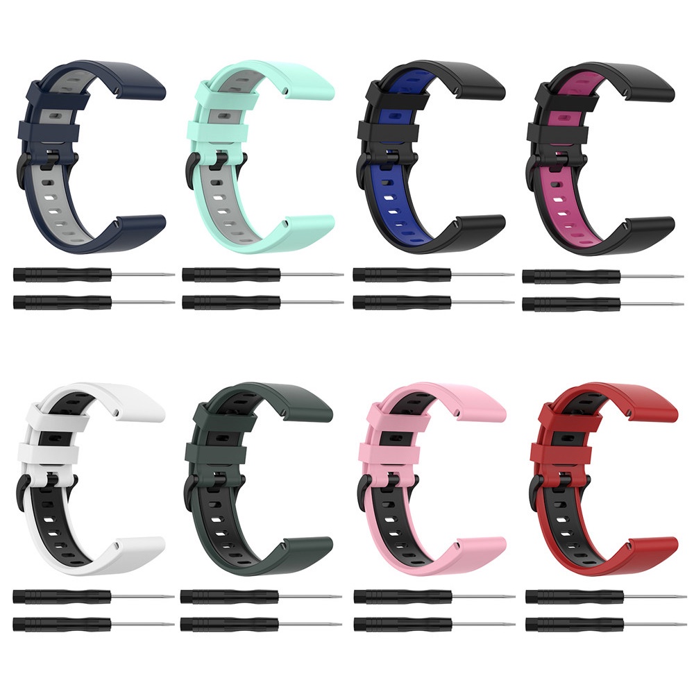 Dây Đeo Silicone 22mm Cho Garmin Fenix 7 / 6 / 6 Pro / 5 / 5 Plus / Forerunner 935 945
