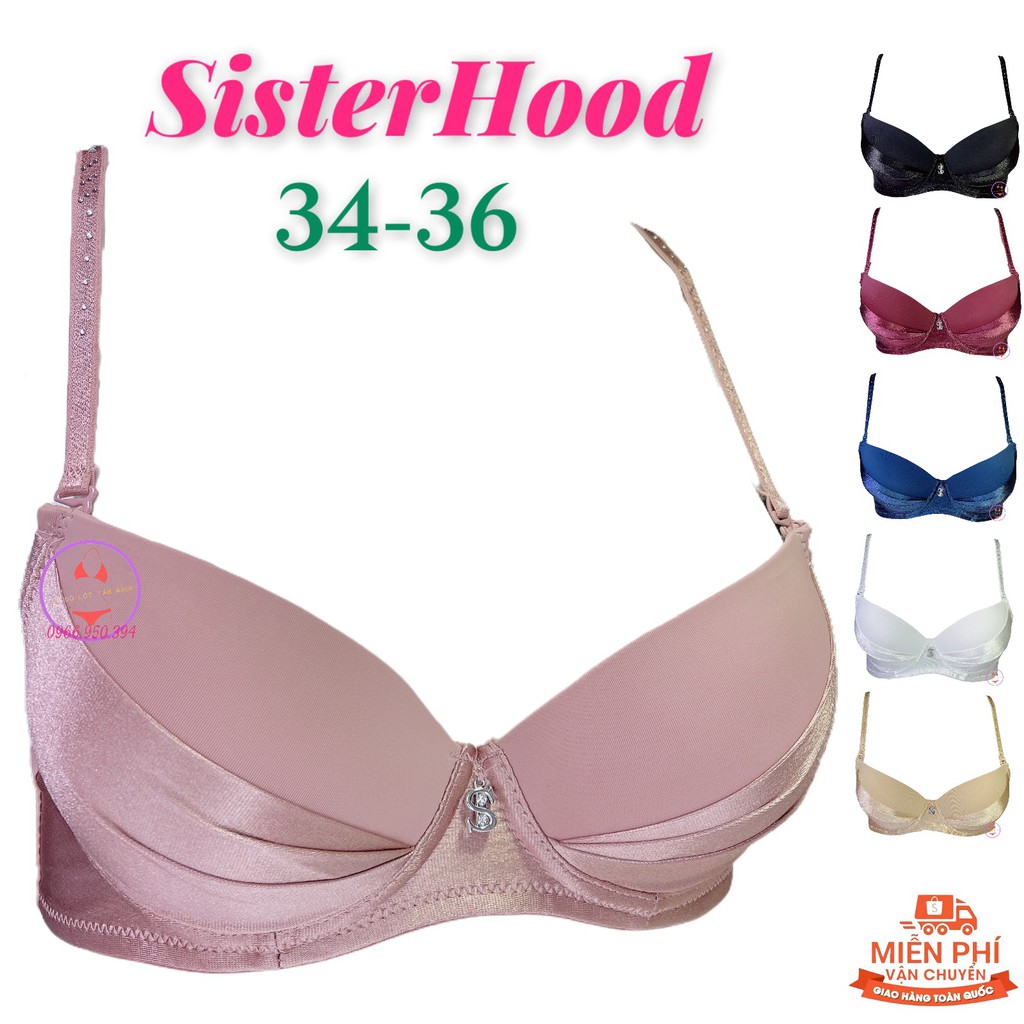 Áo Ngực chuẩn Thái, Quả áo Viền vải mút vừa - Ấn tượng - MS689