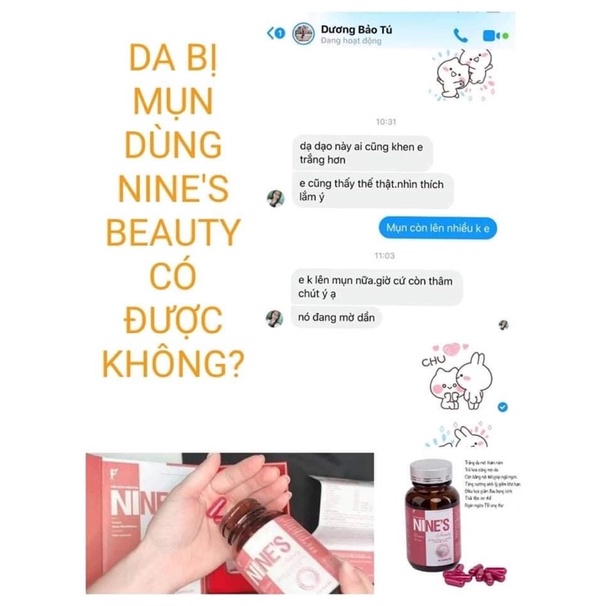 Combo 6 lọ Viên uống trắng da, mờ nám, giảm nhăn, cân bằng nội tiết-Nano Glutathione(Hộp 30viên)