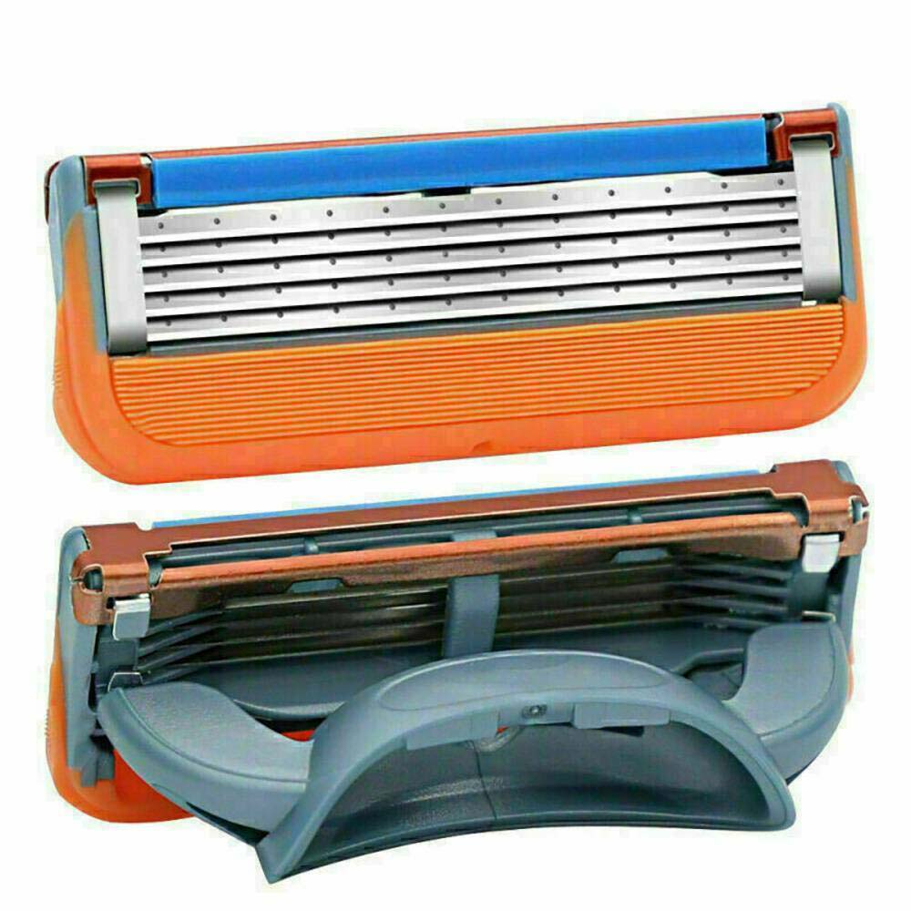 16Pcs For Gillette Fusion 5 Layer Men Razor Blade Refills Replacement Gift