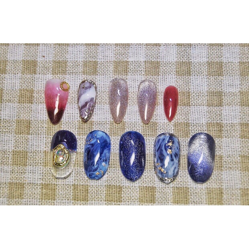 Nailbox Móng úp thiết kế mẫu hàn quốc * có thể đổi form